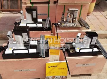 帶滑臺爪式千斤頂實拍