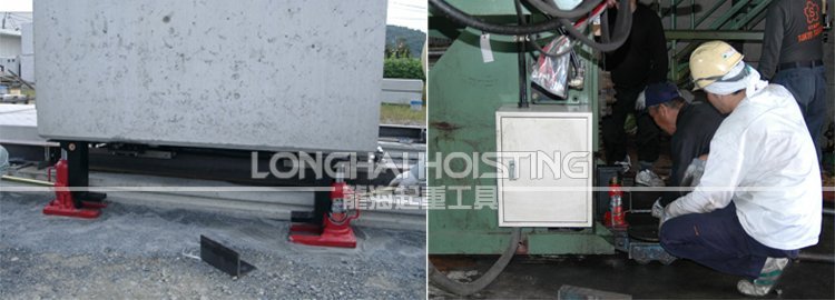 鷹牌EAGLE G-60爪式千斤頂應用