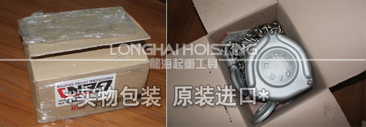 GEN防腐蝕手拉葫蘆包裝