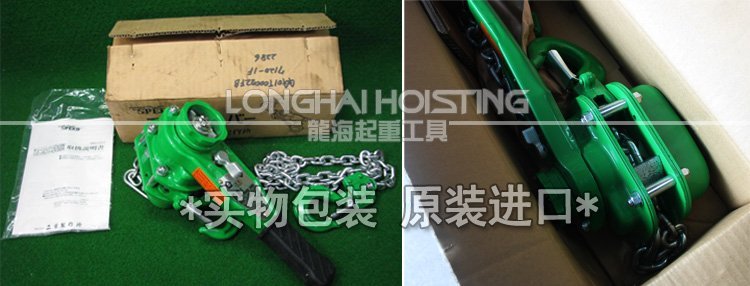 日本進(jìn)口手扳葫蘆圖