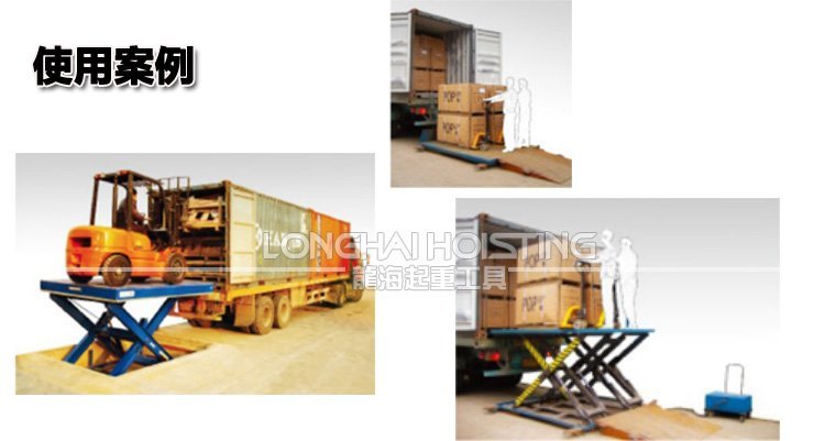 卡車用電動(dòng)升降平臺(tái)使用案例