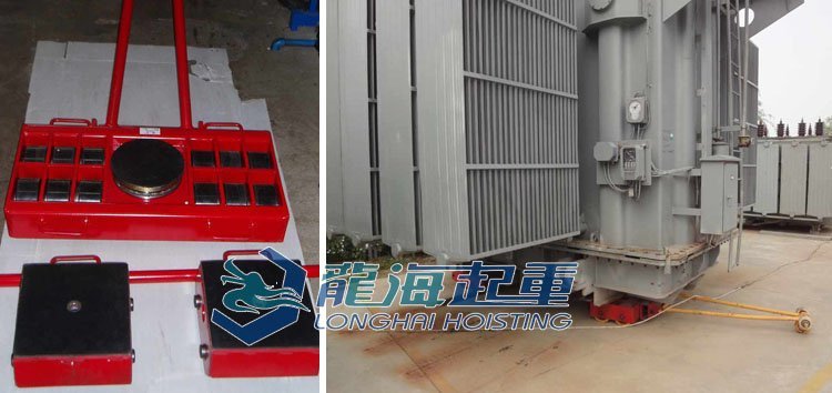 組合式搬運小坦克實物圖及應用案例