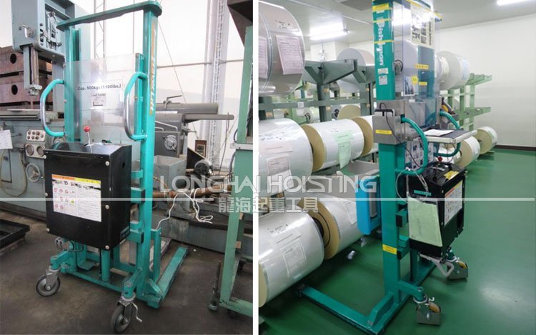 BISHAMON半電動(dòng)液壓堆高車應(yīng)用