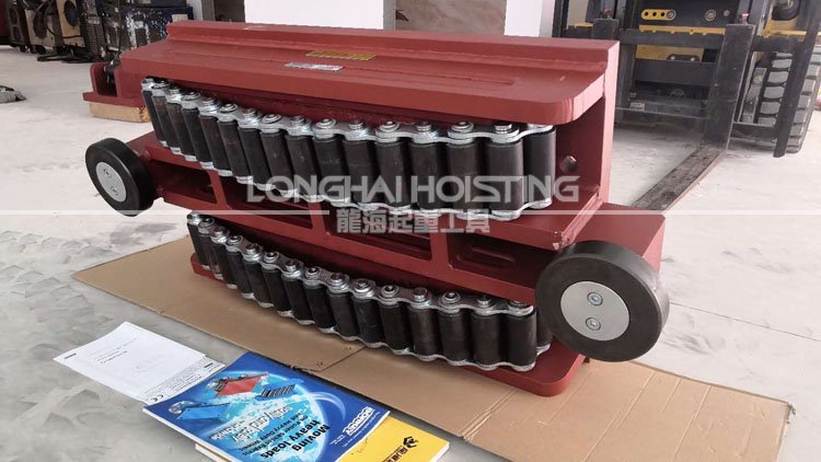 大型設備搬運工具載重滾輪小車